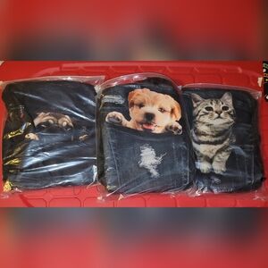 Lunch Bag Cat Dog Bento NEW Multifunctional Outdoor Picnic School 🎉Host Pick🎉